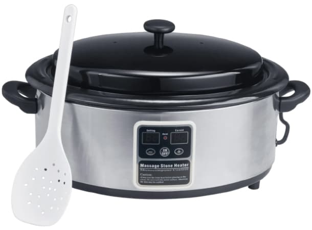 Master 6 Quart Stone Warmer – Digital Hot Stone Heater