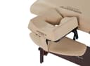 Master Del Ray S30" Portable Massage Table – 72" x 30", 3" Memory Foam Cushion, Adjustable 24–34" Height, Beige PU, 750 lbs Capacity, Professional Therapist Table-2