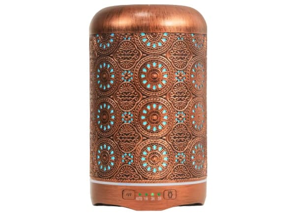 250ml Bronze Metal Ultrasonic Aroma Diffuser