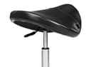 Master Hydraulic Ergonomic Saddle Stool with Chrome Base-2