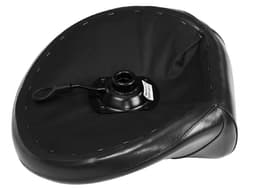 Master Hydraulic Ergonomic Saddle Stool with Chrome Base-3