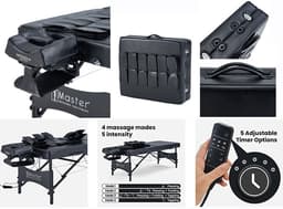 Master Monaco Airwave Full-Body Stretching Massage Table with Airbags - AWS S30-4