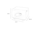 Doyen Towel Warmer Cabinet with UV Sterilizer – 18L Hot Towel Steamer-4
