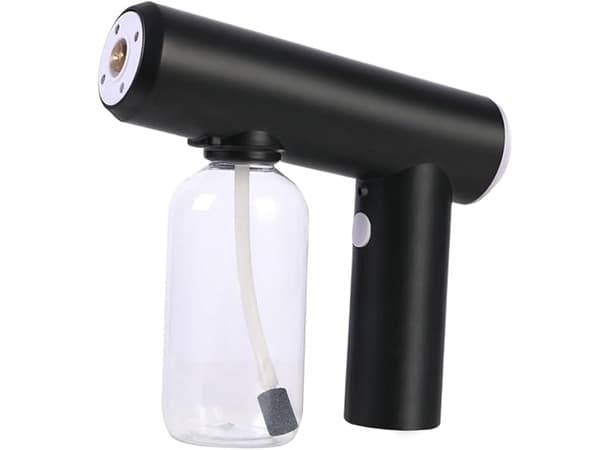 Handheld Wireless Rechargeable Disinfectant Sprayer – Portable Light Fogging Sanitizer Gun