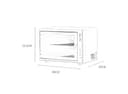 Doyen Ozone UV High-Temperature Sterilizer 3-in-1 – 18L Electric Countertop Cabinet for Beauty Salons-6