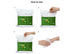 Doyen Antibacterial Gym Wipes – Economy Pack, 1200Wipes/ Roll-4