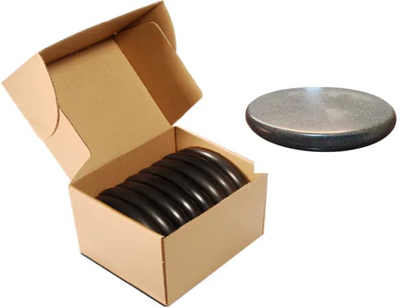 Master Body Massage Large Compressed Basalt Stone - 8 Pcs Set