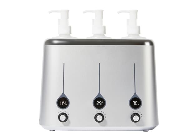 Master Three Bottles Oil Heater – Adjustable Temperature Massage Lotion Warmer
