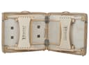Master Balboa 30" Portable Massage & Exercise Table – 75" Length, 1.6" Multi-Layer Foam, Adjustable 24–34" Height, Beige PU, Auto-Lock Legs, Face Cradle & Armrest-1