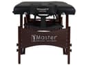 Master Roma LX S28 Portable Massage Table – 28"x72" with Memory Foam, Adjustable Height 24"-34", Oil & Waterproof PU, Walnut Legs, Includes Face Cradle & Armrest-2