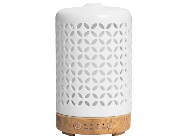 100ml Ultrasonic Ceramic Electric Diffuser – Quiet Aroma Humidifier for Spas, Hotels, Offices & Homes