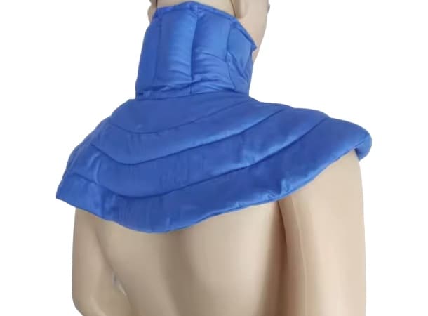 Microwave Neck Heating Pad – Contouring Flaxseed Pad for Neck & Shoulders