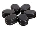 Master Medium Ovular Basalt Stone – 12 Pcs Set-2