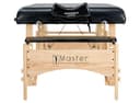 Master S32" Husky Gibraltar XXL – 32" Extra-Wide Portable Table with 3" Memory Foam, Black PU, Adjustable Height, Supports Up to 1451 kg-3