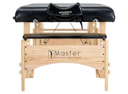 Master S32" Husky Gibraltar XXL – 32" Extra-Wide Portable Table with 3" Memory Foam, Black PU, Adjustable Height, Supports Up to 1451 kg-3