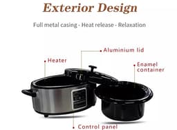 Master 6 Quart Stone Warmer – Digital Hot Stone Heater-2