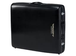 Master S32" Husky Gibraltar XXL – 32" Extra-Wide Portable Table with 3" Memory Foam, Black PU, Adjustable Height, Supports Up to 1451 kg-4