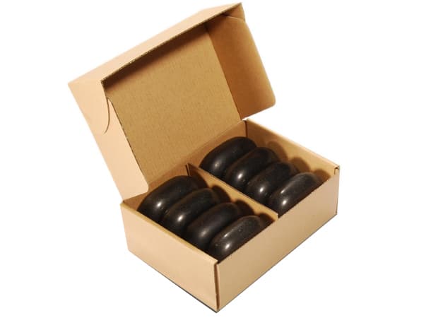 Master Large Ovular Basalt Stone – 8 Pcs Set