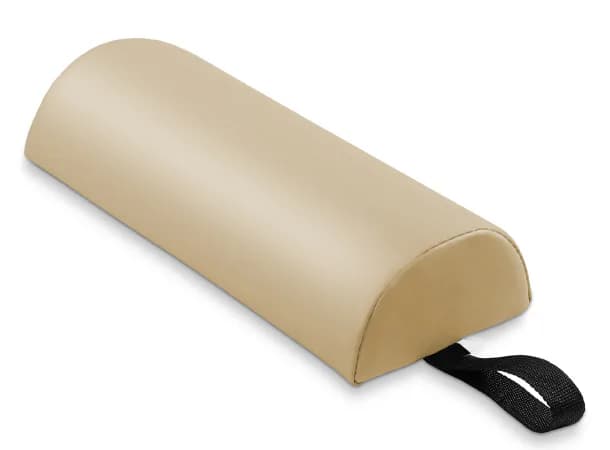 Master Small Semi Round Bolster – Massage Table Knee, Ankle & Body Support Cushion